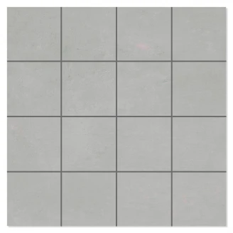 Mosaik Klinker Freestone Silver Matt 30x30 (7x7) cm